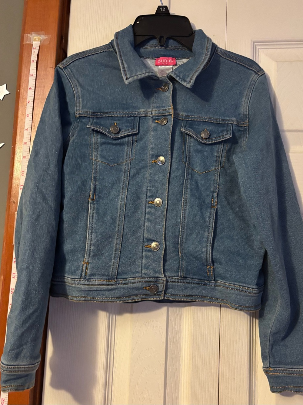 Zunie Girls Classic Denim Jacket - Blue